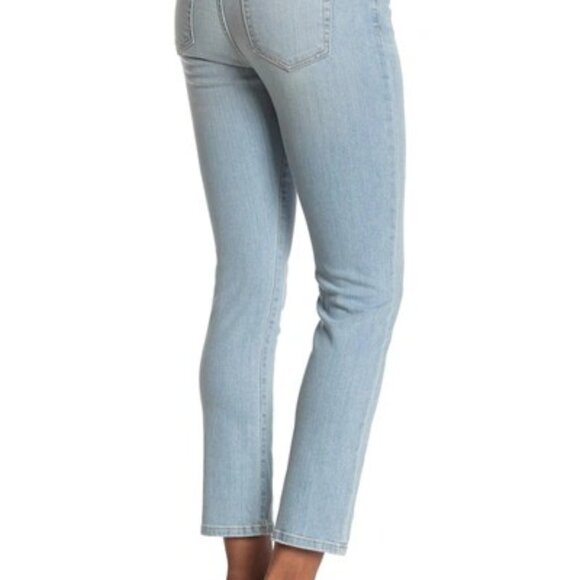 Joe's Jeans High Rise  Straight Ankle Jeans in Alifan Light Wash 26 or 2 - Picture 3 of 8